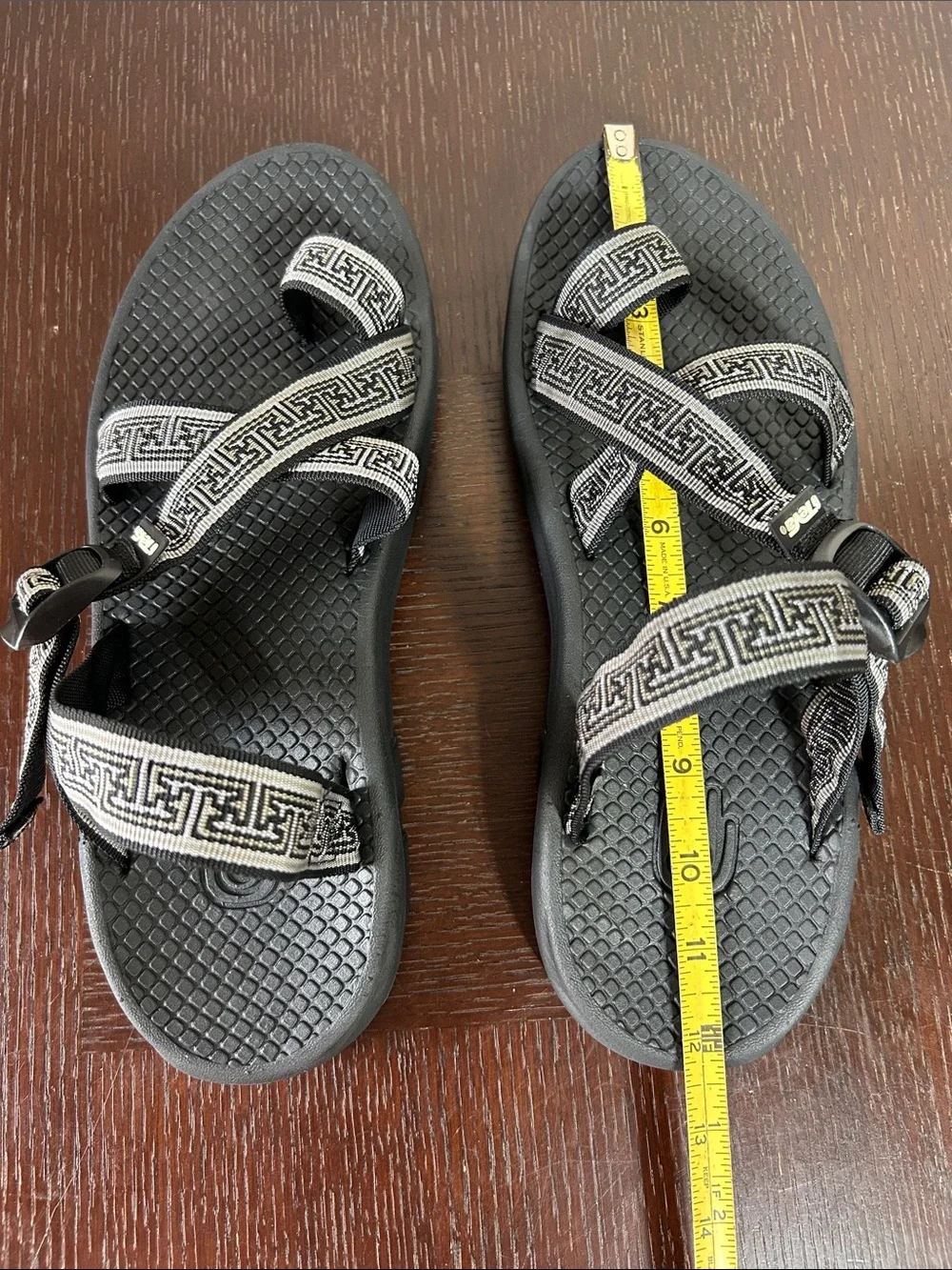 Teva Mens Water River 6782 Aztec Print Toe Loop Hiking Beach Summer Sandals 12